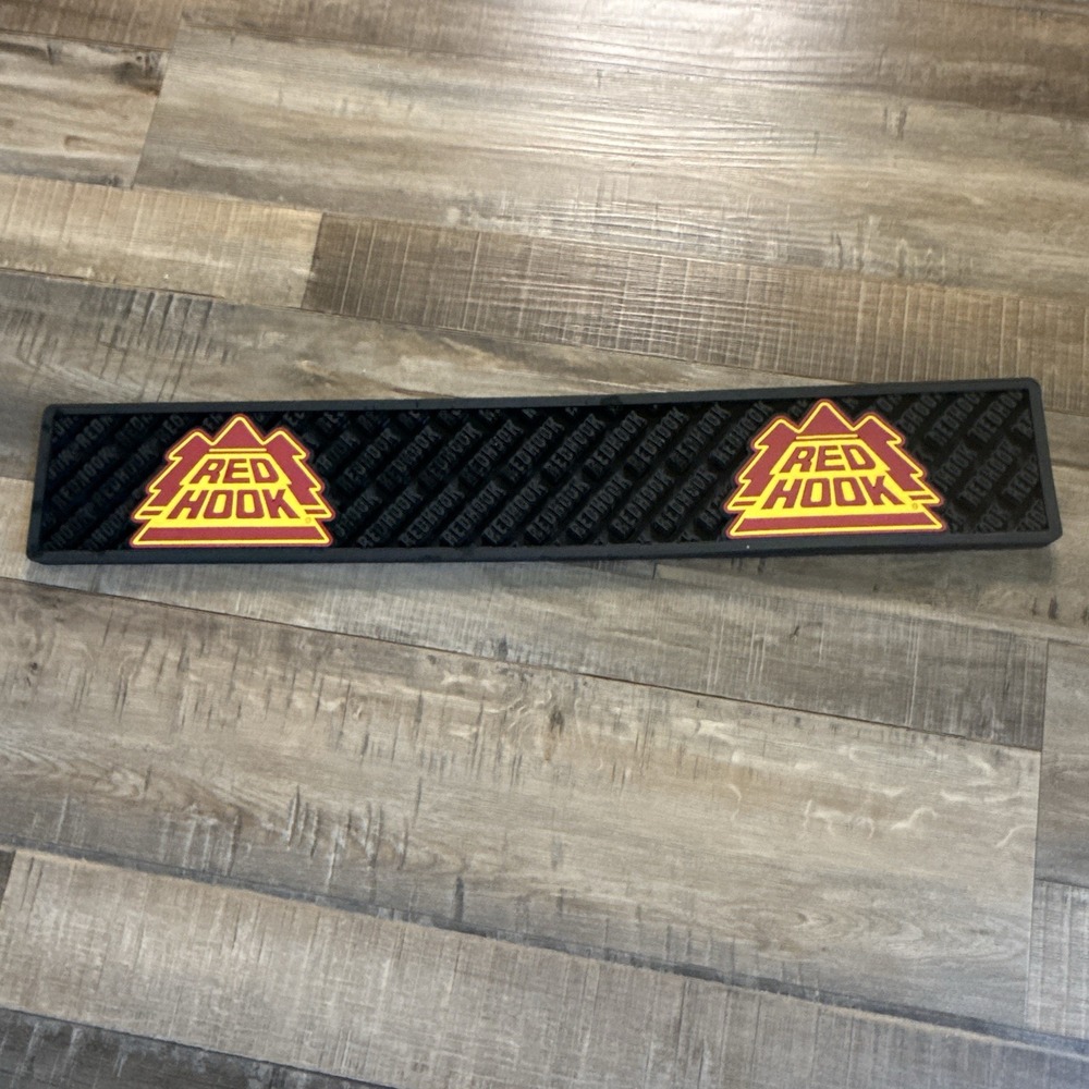Red Hook Ale Brewery Black Rubber Spill Service Mat